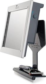 img 1 attached to 🚿 Original Fogless LED Shower Mirror with Squeegee by ToiletTree Products