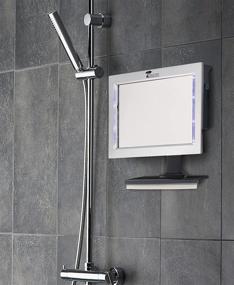 img 3 attached to 🚿 Original Fogless LED Shower Mirror with Squeegee by ToiletTree Products