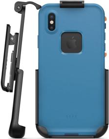 img 4 attached to 📱 Premium Belt Clip Holster for Lifeproof Fre Case - iPhone X (Case Excluded)