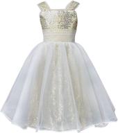 🧜 mesmerizing mermaidtalee sequin dresses for flower girls in size 10: dazzling girls' clothing collection logo