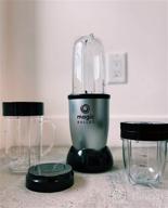 img 1 attached to 💥 Magic Bullet Blender: Small-Sized, Silver 11-Piece Set for Ultimate Blending Magic! review by Dawn Fischer