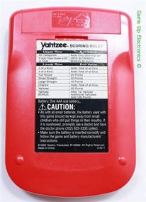 img 1 attached to Портативная электронная игра Yahtzee 2002