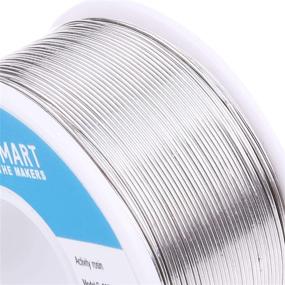 img 1 attached to SainSmart 0.6mm Electrical Solder Wire 63/37 Tin/Lead Sn63Pb37 with Rosin Core Flux (100g/0.22lbs)