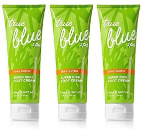 img 1 attached to 🧴 Super Rich Foot Creams: 8oz Tubes by Bath and Body Works True Blue Spa - Set of 3