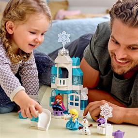 img 2 attached to 🏰 Building Blocks LEGO DUPLO Disney Frozen Ice Castle Set - 59 Pieces - Buy Now!