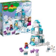 🏰 building blocks lego duplo disney frozen ice castle set - 59 pieces - buy now! logo
