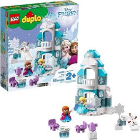 img 4 attached to 🏰 Building Blocks LEGO DUPLO Disney Frozen Ice Castle Set - 59 Pieces - Buy Now!
