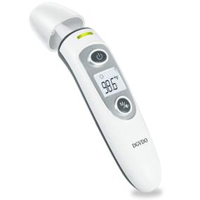 img 4 attached to 🌡️ No Touch Digital Infrared Thermometer: Non-Contact Forehead Thermometer for Adults, Kids, and Baby with Fever Alarm and Memory Function