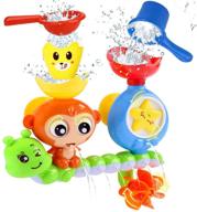 🛁 goodlogo bath toys for toddlers kids babies 1 2 3 year old boys girls bathtub toy with 2 toy cups strong suction cups ideas color box" - "goodlogo bath toys for toddlers kids babies 1-3 year old boys girls | bathtub toy with 2 toy cups & strong suction cups | fun & colorful box logo