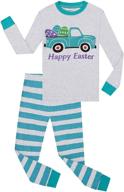 4-piece children's sleepwear 👕 boys' clothing - benaive pajamas logo