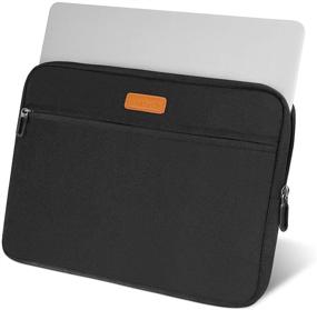 img 2 attached to 🔒 Inateck 14-14.1 Inch Laptop Sleeve Case - Water Repellent for MacBook Pro 15'' and 14-14.1 Inch Laptops - Black LC1400B