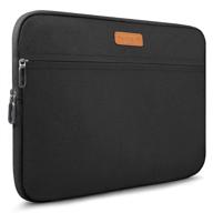 🔒 inateck 14-14.1 inch laptop sleeve case - water repellent for macbook pro 15'' and 14-14.1 inch laptops - black lc1400b logo