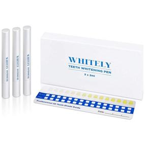 img 3 attached to WHITELY Premium Teeth Whitening Pen - 3 Pack, 35% Carbamide Peroxide Gel, 30+ Uses, No Sensitivity, Painless, Effective, Easy to Use, Travel-Friendly, Natural Mint Flavor - Boost Your Smile