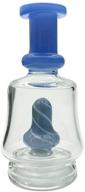 🔵 puffco the peak accessory: blue recycle pafco glass attachment for enhanced performance logo