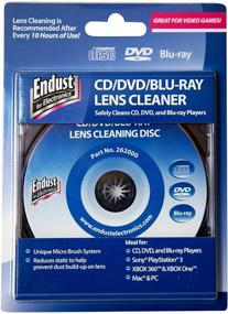 img 2 attached to 📀 Эндуст для электроники: очиститель объектива CD/DVD для Blu Ray, идеально подходит для настольных компьютеров и проигрывателей (262000)