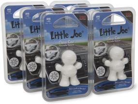 img 2 attached to 🚗 Little Joe 96401-6PK - New Car Scent Air Freshener - Clips onto A/C Vent - Alcohol-Free Fragrance Oil - Non-Hazardous Non-Toxic Plastic - Set of 6