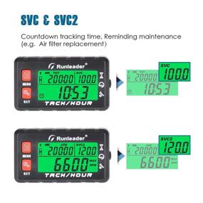 img 2 attached to 🔍 Accurate Tracking and Monitoring with Runleader Hour Meter Tachometer Interior Accessories