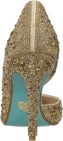 img 2 attached to Betsey Johnson Women's SB-Hazil Pump in Stunning Blue