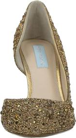 img 3 attached to Betsey Johnson Women's SB-Hazil Pump in Stunning Blue