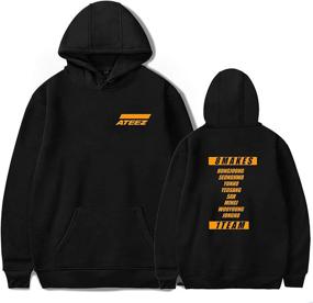 img 4 attached to 👶 babyhealthy ATEEZ Kpop Album Hoodie - HongJoong, SeongHwa, Yunho, YeoSang, MinGi, JongHo Sweatshirt Merchandise