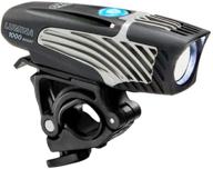 🔦 niterider lumina 1000 boost usb rechargeable bike light: powerful lumens bicycle headlight for enhanced cycling safety логотип