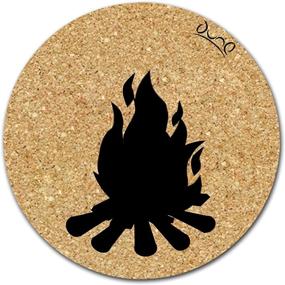 img 3 attached to DunePlanet Decorative Coaster Eco Friendly Coasters