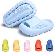 👶 grembeb toddler slippers: ultimate non-slip sandals for boys - anti-collision protection логотип