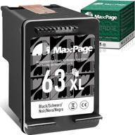 maxpage remanufactured replacement 63xl black logo