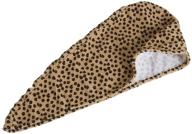 🐆 evriholder animal print twirl towel: effortless hair drying with microfiber technology - trendy patterns, guaranteed satisfaction logo