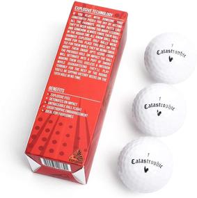 img 3 attached to Shanker Golf Prank Balls - Exploding on Impact for a Hilarious Joke on the Course (Pack of 3, Novelty)