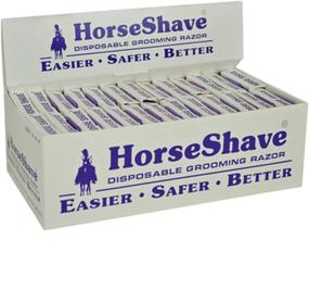 img 2 attached to Horse Shave - Disposable Grooming Razor: Improved Convenience, Safety, and Quality