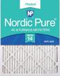 nordic pure 14x24x1m14 6 pleated furnace logo