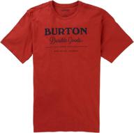 burton durable goods short sleeve sports & fitness logo