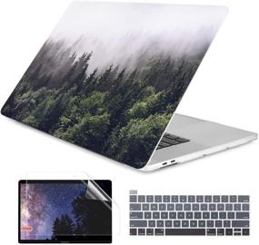 img 4 attached to 🌳 Dongke MacBook Pro 16 inch Case 2019 2020: Slim Forest Cover