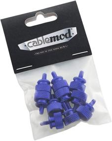 img 1 attached to CableMod Anodized Aluminum Thumbscrews (Blue