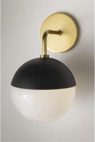 img 1 attached to Mitzi H344101 AGB BK Renee Sconce