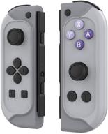 🎮 ejgame wireless switch joycon controller - ultimate replacement for nintendo switch joy con controller in gray logo