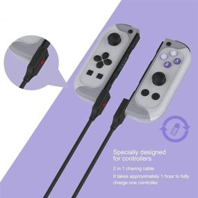 img 1 attached to 🎮 EJGAME Wireless Switch Joycon Controller - Ultimate Replacement for Nintendo Switch Joy Con Controller in Gray