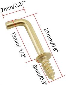 img 2 attached to 🔩 HJ Garden Fastener Accessories for Screws