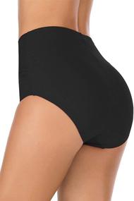 img 2 attached to Micosuza Womens Coverage Bottoms Waisted Women's Clothing in Swimsuits & Cover Ups