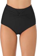 micosuza womens coverage bottoms waisted women's clothing in swimsuits & cover ups logo