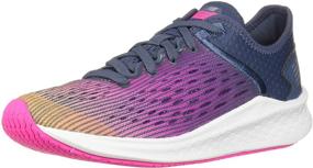 img 4 attached to 👟 New Balance Running Metallic Little Girls' Shoes: Enhance Athletic Performance with Style!