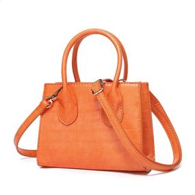 img 4 attached to 👜 CATMICOO Mini Purse for Women - Trendy Small Handbag and Crocodile Pattern Mini Bag