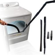 🧹 dryer vent cleaning kit: vacuum attachment and brush for dryer duct. streamlined tool for effortless lint trap & vent cleaning. логотип