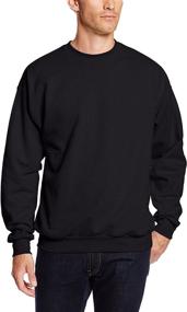 img 3 attached to Hanes EcoSmart Fleece Sweatshirt Light Men's Clothing in Active
