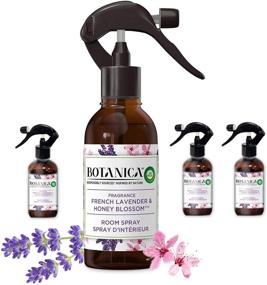 img 4 attached to Air Wick Botanica Scented Room Spray: French Lavender and Honey Blossom, Natural Ingredients, Essential Oils, Non-Aerosol - 8 Oz, 4 Count