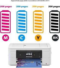 img 2 attached to 🖨️ Intactech Compatible Ink Cartridges - Brother LC3013 LC3011 Black (4 Pack) - Compatible with MFC-J491DW, J895DW, J690DW, J497DW Printer