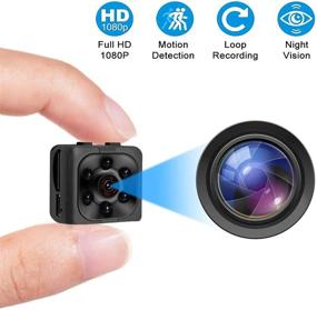 img 3 attached to 🕵️ 1080P HD Mini Spy Camera with Audio and Video Recording, Night Vision, Motion Detection - Wireless-less Solution