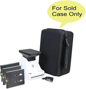 img 3 attached to 📸 CO2CREA Hard Travel Case Replacement for Polaroid Originals Lab 9019 – Black Case - Digital to Analog Polaroid Photo Printer