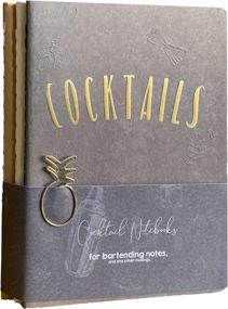 img 4 attached to 🍸 Premium Cocktail Journal - Blank Pages for Expert Bartending